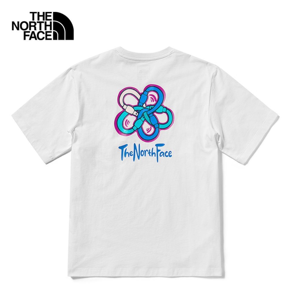 THE NORTH FACE M CARABINER GRAPHIC S/S TEE - AP TNF WHITE เสื้อยืดแขนสั้น ผู้ชาย